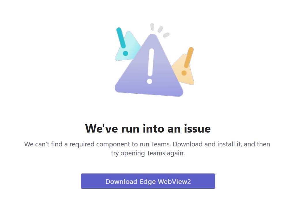 Webview error